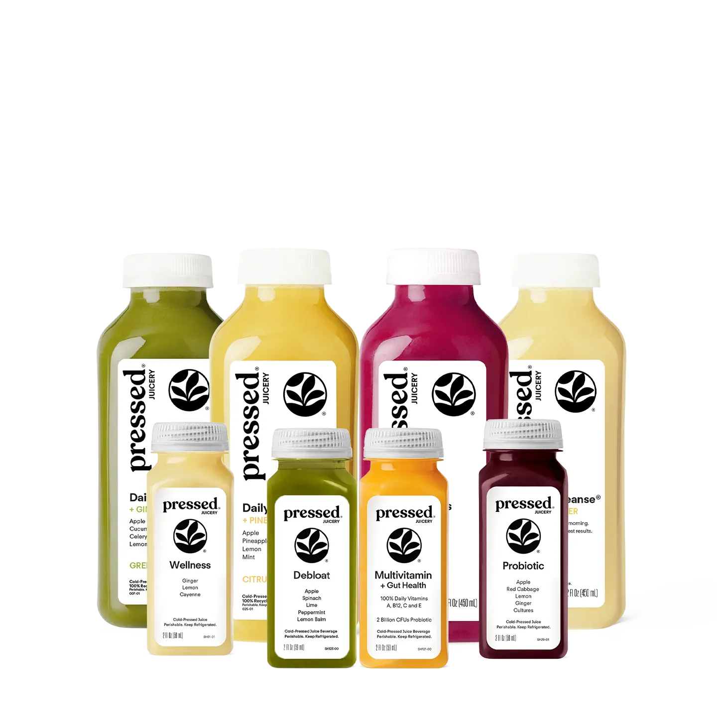 20-Cold-Pressed Juice + 24-Wellness Shot Bestseller Bundle